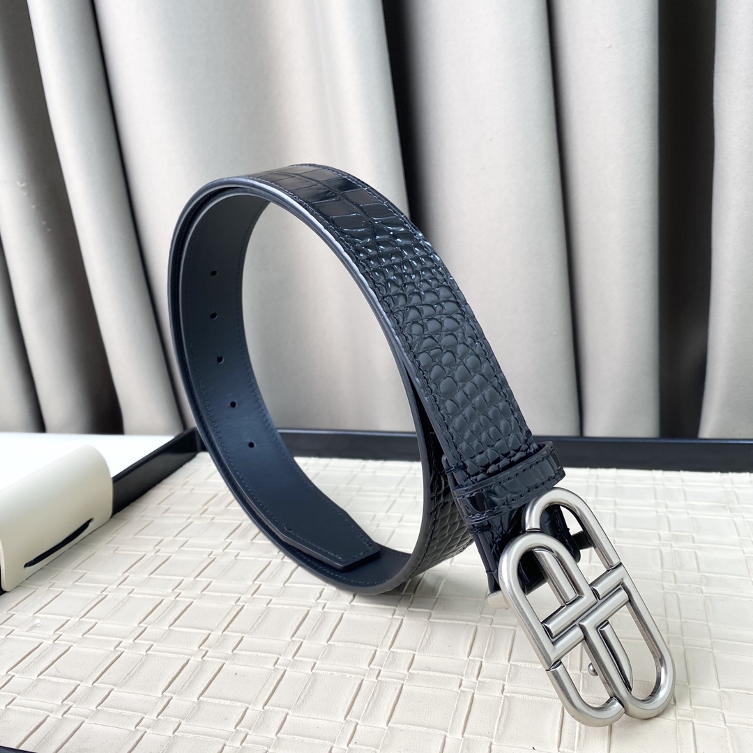 BALENCIAGA CRYPTO BB ロゴ レザーベルト バレンシアガ 偽物 BB ロゴ レザーベルト baq36683