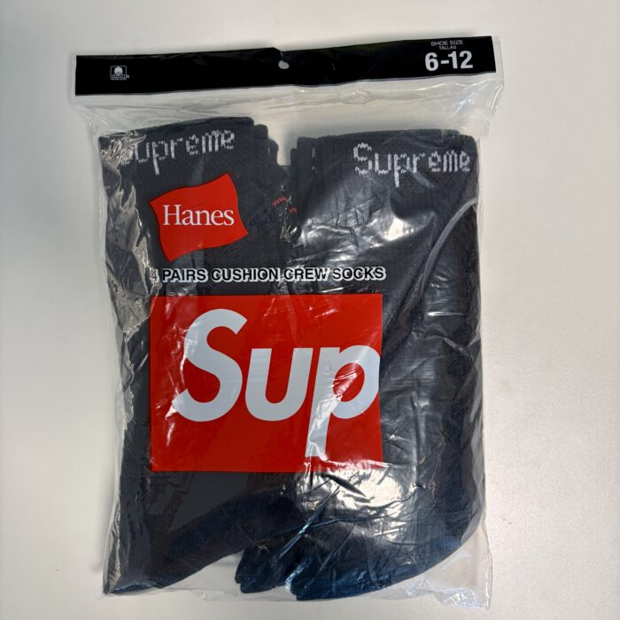 Supreme × Hanes ソックス